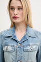 Джинсовая куртка MM6 Maison Margiela голубой S52AM0316.M30019