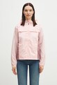 Куртка outdoor Columbia Crested Canyon Windbreaker с подкладкой розовый 2116481