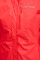 Outdoor jakna Columbia Pouring Adventure 2117191 crvena