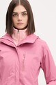 Columbia kurtka outdoorowa Pouring Adventure różowy 2117191