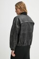 Odzież AERON kurtka bomber skórzana KELLY JK125554 czarny