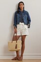 Odjeća Pamučna traper jakna Lauren Ralph Lauren 200963856 plava