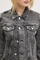 Rifľová bunda Moschino Jeans 0512.3219 sivá