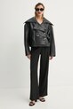 Куртка Nanushka ADO NW22CROW01799 чорний SS25