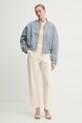 Gestuz kurtka bomber 10909924 szary SS25