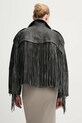Abbigliamento Gestuz giacca in pelle 10910027 grigio