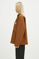 Carhartt WIP kurtka koszulowa Clapton Jacket I034425.00SXX brązowy SS25