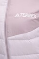 Πουπουλένιο αθλητικό μπουφάν adidas TERREX Multi JD8415 μωβ