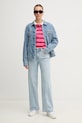 Pepe Jeans giacca di jeans BOYFRIEND JACKET PL402390IA4 blu SS25