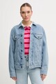 Pepe Jeans giacca di jeans BOYFRIEND JACKET blu PL402390IA4
