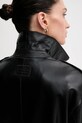 Pepe Jeans bőrdzseki GRETA PL402527 fekete