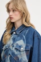 Džínová bunda Pinko REIMAGINE by Patrick Mcdowell modrá 105087.A2JV