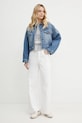 Džínová bunda Weekend Max Mara 2515041111600 modrá SS25