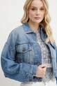 Weekend Max Mara kurtka jeansowa niebieski 2515041111600