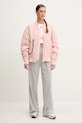 adidas by Stella McCartney geacă bomber JF8467 roz SS25