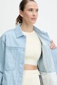 adidas Originals geacă din denim Essential JD4753 albastru