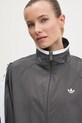 adidas Originals kurtka WOVEN TT ZIP szary JY8879
