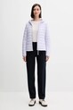Jakna United Colors of Benetton 2TWDDN07O ljubičasta AW25
