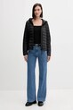 United Colors of Benetton geacă 2TWDDN07O negru AW25