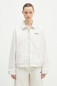 Куртка adidas Originals Pinstripe H Jacket с подкладкой бежевый JJ3476