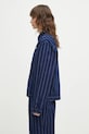 Bunda adidas Originals Pinstripe H Jacket JJ3477 tmavomodrá SS25