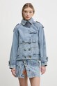 Джинсовый тренч Desigual ONTARIO голубой 25SWED57