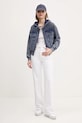 Хлопковая куртка Desigual AKIRA 25SWSK35 голубой SS25