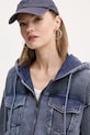 Хлопковая куртка Desigual AKIRA голубой 25SWSK35
