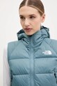 The North Face vestă sport cu puf Hyalite albastru NF0A7SXE4221