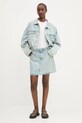 Джинсовая куртка Hugo Blue 50534757 голубой SS25