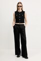 HUGO kamizelka 50537604 czarny SS25