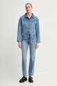 Levi's geaca SHRUNKEN 90S TRCKR WSTRN 001WO albastru SS25