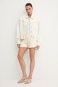 BOSS Orange geacă jeans 50534239 bej SS25