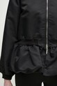 Bunda Coperni Gathered Hem Bomber černá COPBL24F3003
