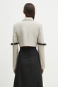 Odzież Coperni marynarka Hybrid Cropped Tailored COPV74F3004 beżowy