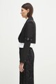 Coperni sacou Hybrid Cropped Tailored COPV74F3004 negru SS25