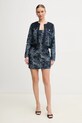 Джинсова куртка Guess FINLEY W5GN79.D5O70 темно-синій SS25