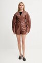 Nanushka jacket KIYO NW25SSOW22075 brown SS25