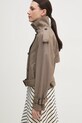 Хлопковая куртка Tommy Hilfiger коричневый WW0WW43933