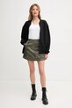 Кофта Alpha Industries Studio Edition Fleece Bomber wmn 156030 чёрный SS25