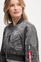 Alpha Industries kurtka bomber MA-1 Vintage Cropped Wmn szary 156002
