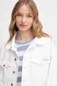 Calvin Klein Jeans pamut kabát fehér J20J225181