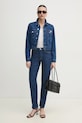 Calvin Klein Jeans rövid kabát J20J225183 kék SS25