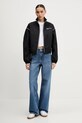 Karl Lagerfeld Jeans geacă A2W15015 negru SS25