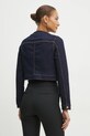 Oblečenie Rifľová bunda Fracomina FR25SJ4004D46093 tmavomodrá