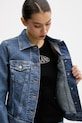 Tommy Jeans geacă din denim DW0DW20120 albastru