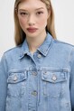 Rifľová bunda Tommy Jeans modrá DW0DW20123