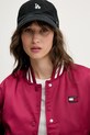 Tommy Jeans geacă bomber roz DW0DW20229