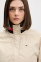 Tommy Jeans prehodna jakna ženska bež DW0DW20439