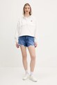 Μπουφάν Tommy Jeans DW0DW20672 λευκό SS25